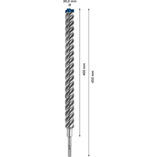 Bosch 2.608.900.155 EXPERT 30mm x 400mm x 450mm SDS PLUS-7X Hammer Drill Bit – image 2