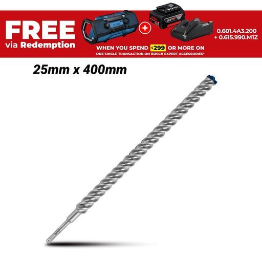 Bosch 2.608.900.151 EXPERT 25mm x 400mm x 450mm SDS PLUS-7X Hammer Drill Bit