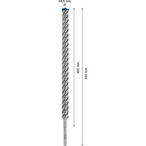 Bosch 2.608.900.150 EXPERT 24mm x 400mm x 450mm SDS PLUS-7X Hammer Drill Bit – image 2