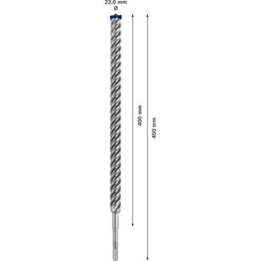 Bosch 2.608.900.147 EXPERT 22mm x 400mm x 450mm SDS PLUS-7X Hammer Drill Bit – image 2