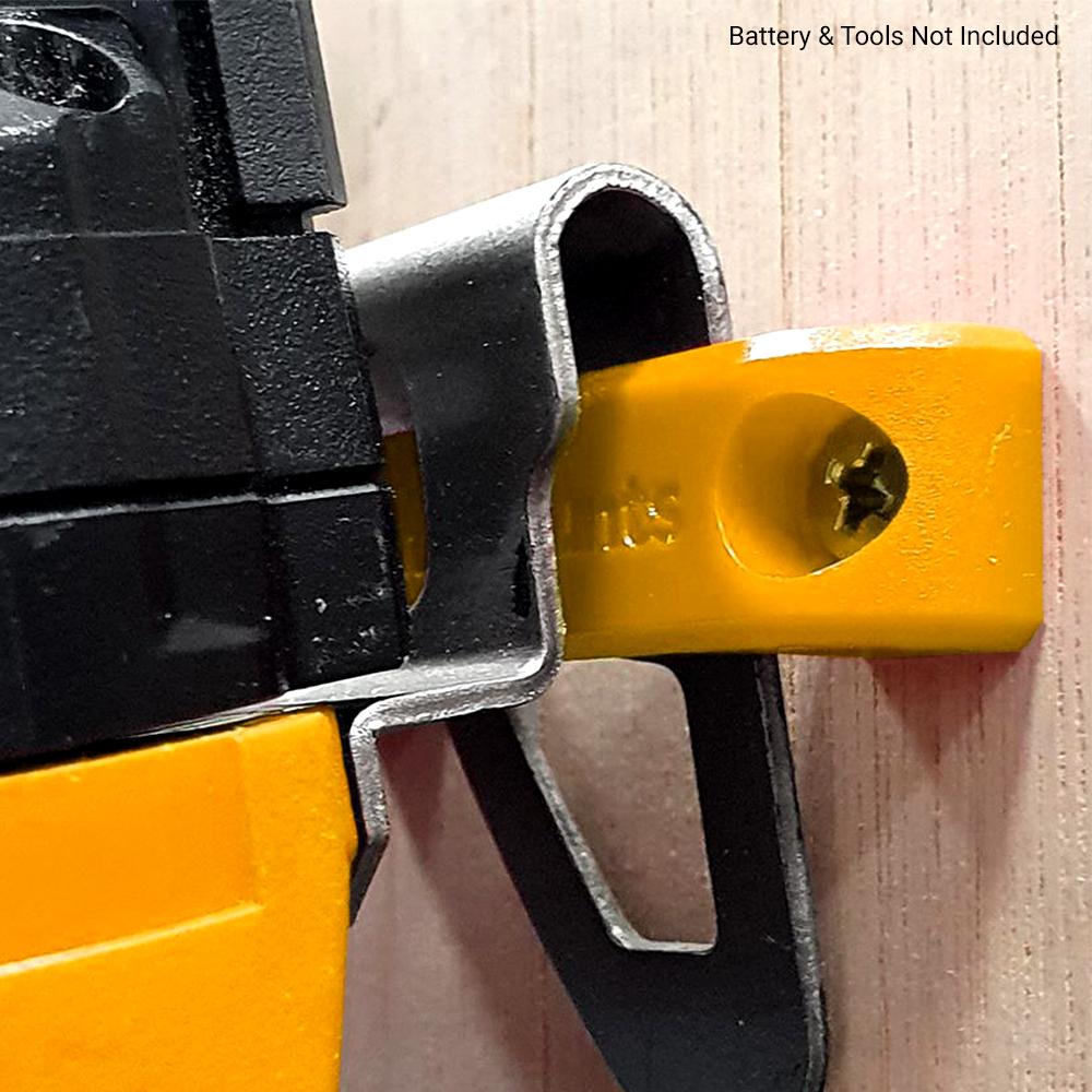 StealthMounts BB-YLW-6 6-Pack Universal Bench Belt Mount - Yellow – image 2