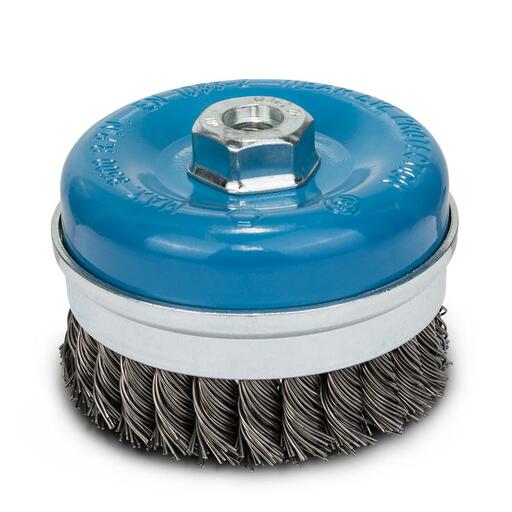 Bosch GWS TOPFB.100GZ (1.608.614.002) 100mm Knotted 0.8mm Steel Wire Cup Brush – image 2