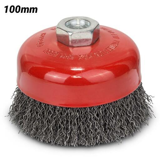 Bosch GWS TOPFB 100 (1.608.614.011) 100mm Crimped 0.5mm Steel Wire Cup Brush