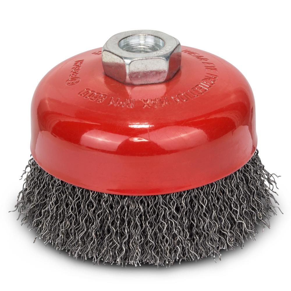 Bosch GWS TOPFB 100 (1.608.614.011) 100mm Crimped 0.5mm Steel Wire Cup Brush – image 2