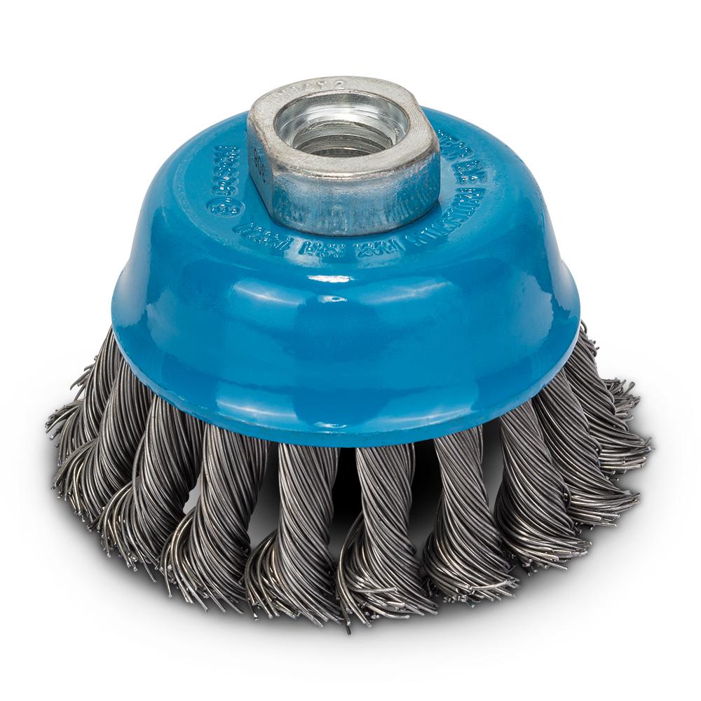 Bosch 1.608.622.029 75mm Knotted 0.5mm Steel Wire Cup Brush – image 2
