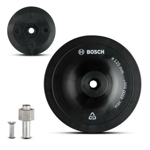 Bosch 125MM,1X (1.609.200.240) 125mm (5") Clamp-Type Fastening Backing Pad – image 3