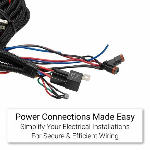 Daytona DWHKIT 12V/24V Multivolt Wiring Harness Deutsch and Relay Kit – image 2
