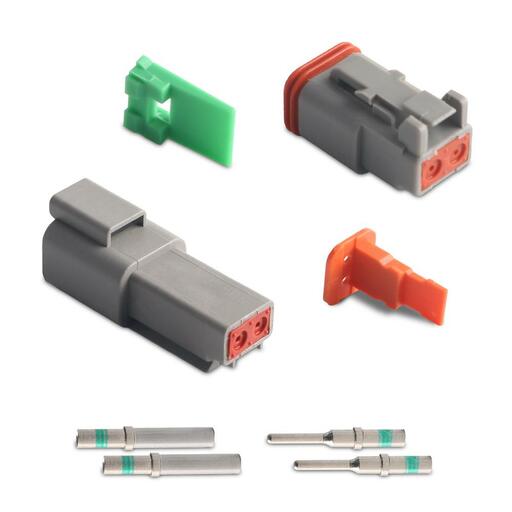 Daytona DCON2P Deutsch Weatherproof 2 Pin DT Connector Kit