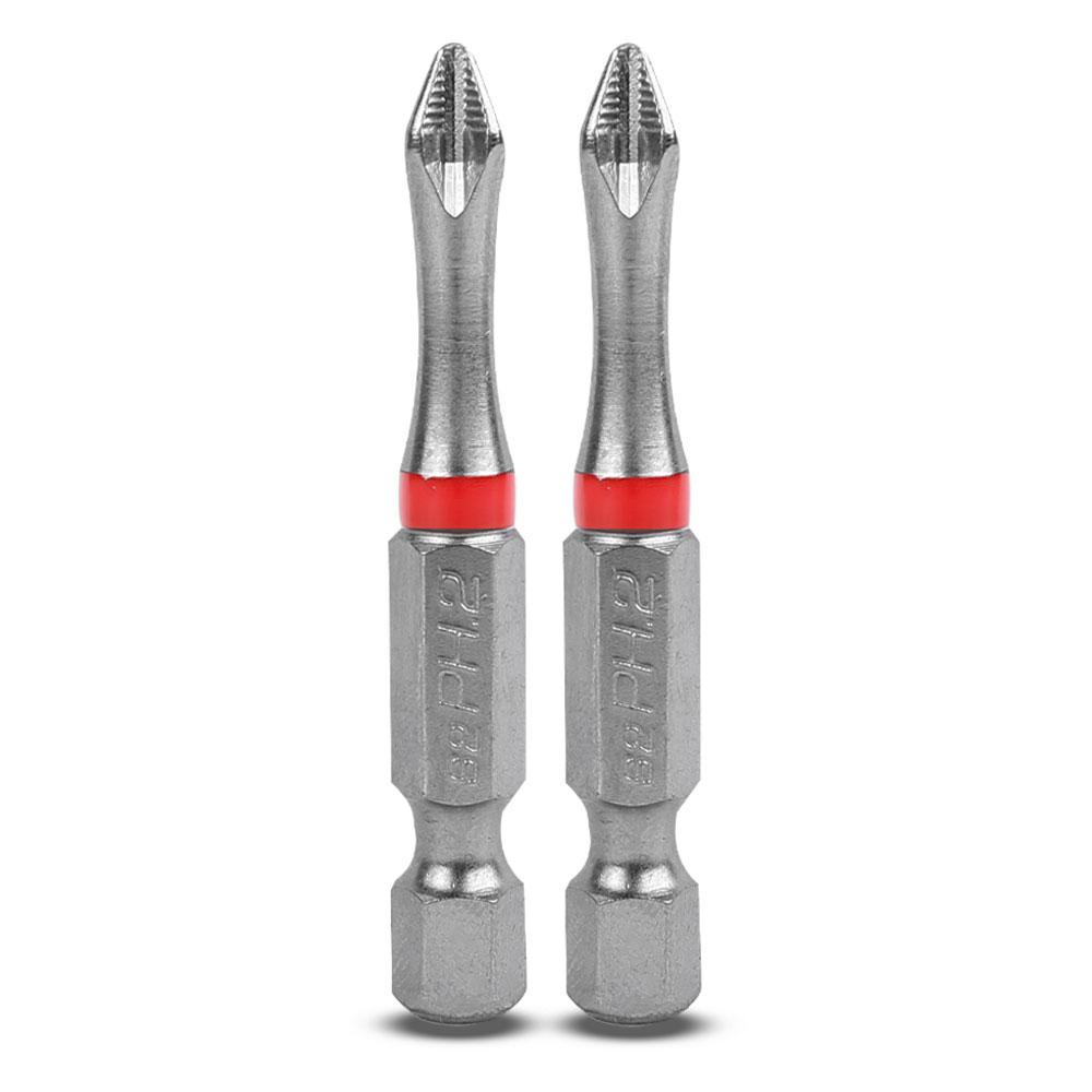 Xtorque PH250 PH2 50mm Phillips Head Torsion Driver Bit 2 Pack