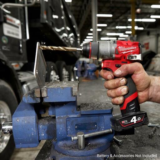 Milwaukee M12FPP2A2422B 12V 2.0Ah/4.0Ah Li-Ion Cordless Fuel 2pce Combo Kit Power Pack – image 11