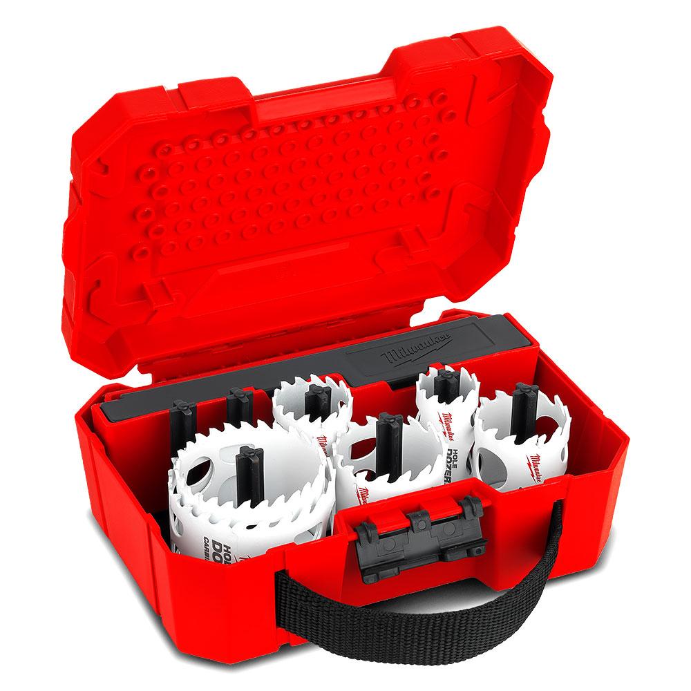 Milwaukee 49224158 9pce HOLE DOZER General Purpose Carbide Teeth Hole Saw Set – image 2