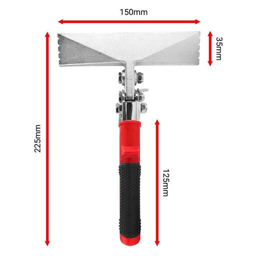 Xtorque X150SEA 150mm (6") Straight Handle Metal Seamer – image 2