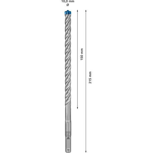 Bosch 2.608.900.098 EXPERT 10mm x 150mm SDS Plus-7X Hammer Drill Bit  – image 2
