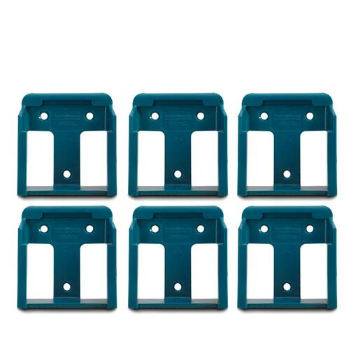 StealthMounts BM-MK18-BLU-6 18V Makita LXT 6-Pack Blue Battery Mounts – image 2