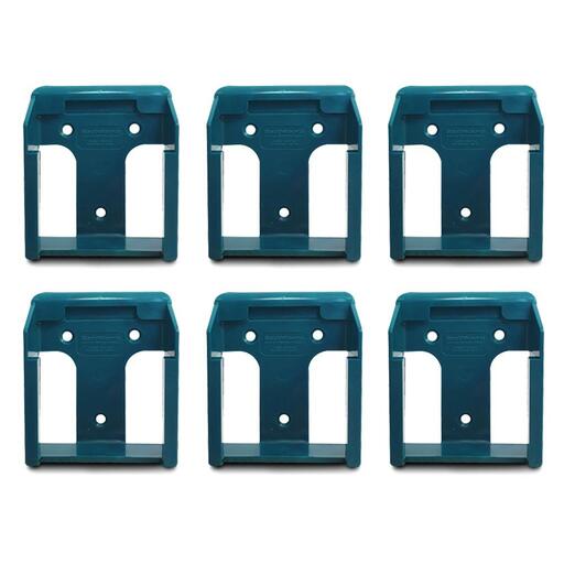 StealthMounts BM-MK40-BLU-6 40V Makita XGT 6-Pack Blue Battery Mounts – image 4