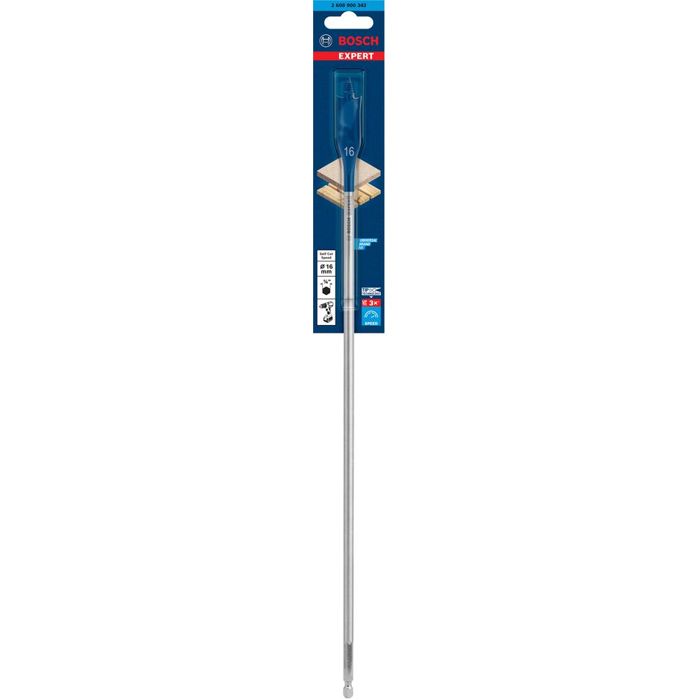 Bosch 2.608.900.343 EXPERT 16mm x 400mm Self Cut Speed Spade Drill Bit – image 9