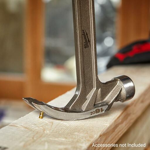 Milwaukee 48229018A 16oz Smooth Face Steel Hybrid Claw Hammer – image 9