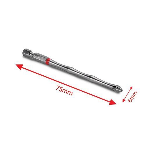 Xtorque PH175 PH1 75mm Phillips Head Torsion Driver Bit - 2 Pack – image 3