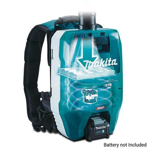 Makita VC009GZ01 40V Max XGT Li-ion Cordless Brushless 2L AWS Backpack Vacuum - Skin Only – image 4