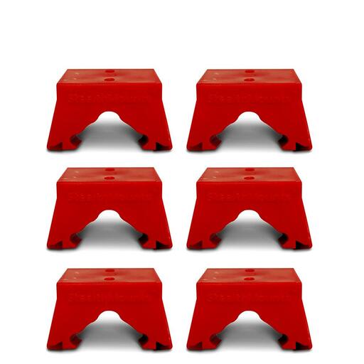 StealthMounts BM-MW12-RED-6 M12 Milwaukee 6-Pack Red Battery Mounts – image 5