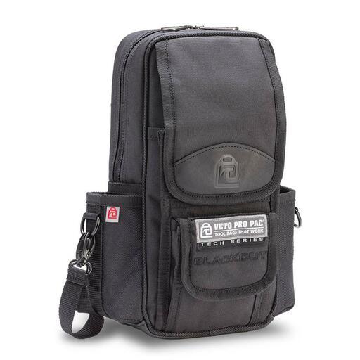 Veto Pro Pac VETOMB2Blackout 200mm x 80mm x 330mm Blackout 10 Pocket Tall Test Meter Tool Pouch