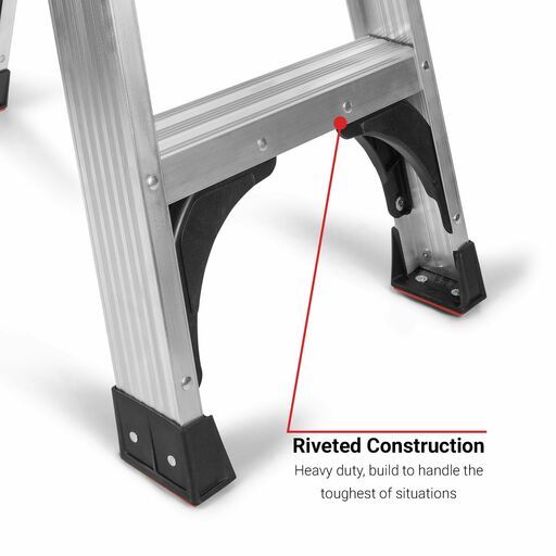 Climbrite CAL3S 3-Step Aluminium Double Sided Step Ladder – image 7