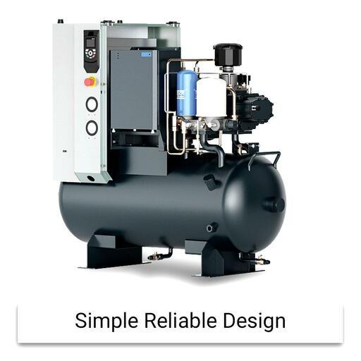 Compressor Systems SCR10 PM2 7.5kW (10HP) Variable Speed Drive Rotary Screw Compressor with Air Receiver – image 6
