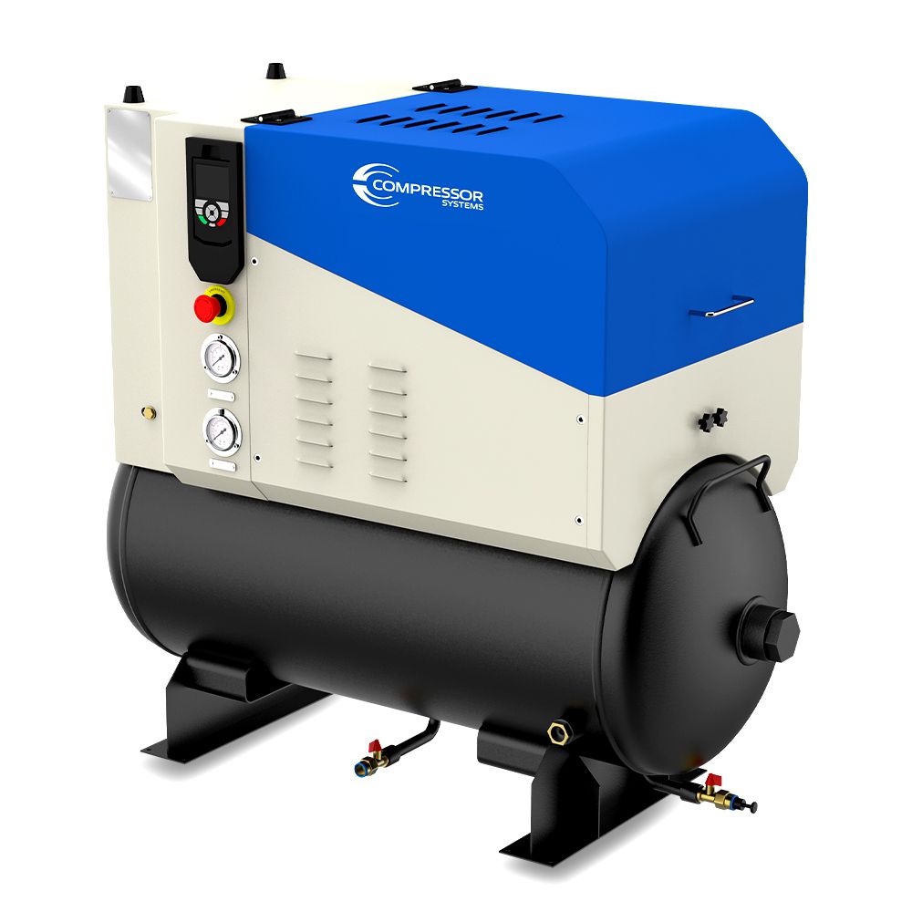 Compressor Systems SCR10 PM2 7.5kW (10HP) Variable Speed Drive Rotary Screw Compressor with Air Receiver – image 8