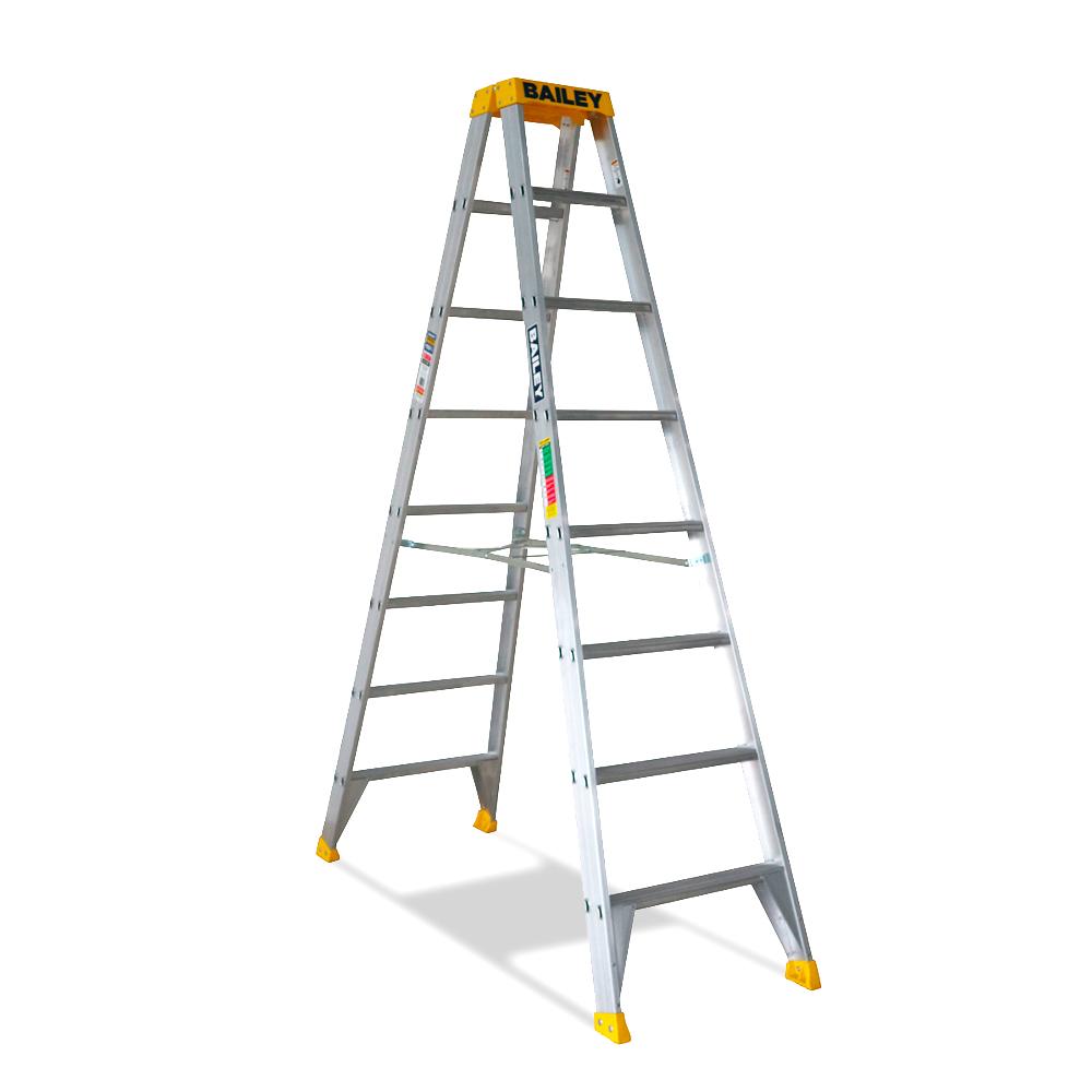 Bailey FS13965 8 Step 150kg Pro Aluminium Double Sided Ladder