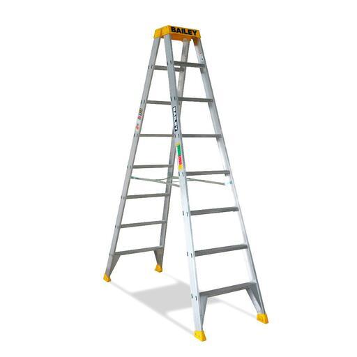 Bailey FS13965 8 Step 150kg Pro Aluminium Double Sided Ladder