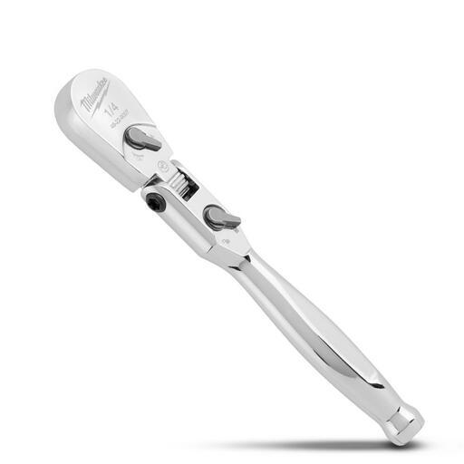 Milwaukee 48229007 152mm (6") 1/4" Drive Flex Head Ratchet – image 4