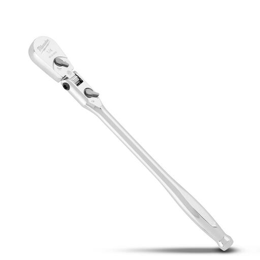 Milwaukee 48229009 229mm (9") 1/4" Drive Flex Head Extended Ratchet – image 4
