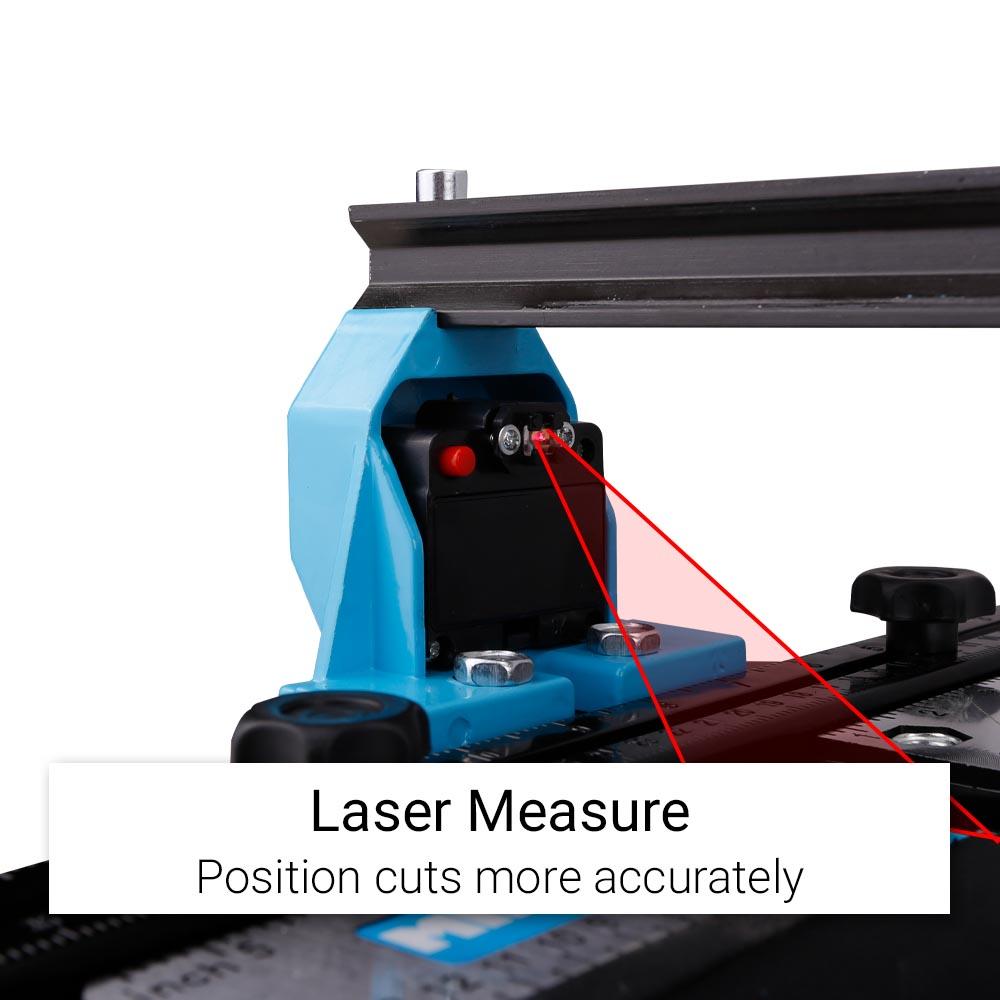 Milano MTC1200 Laser Guide Tile Cutter 1200mm x 340mm