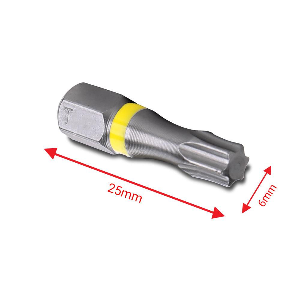 Xtorque TX4025 TX40 25mm Torx Head Torsion Driver Bit - 2 Pack – image 3