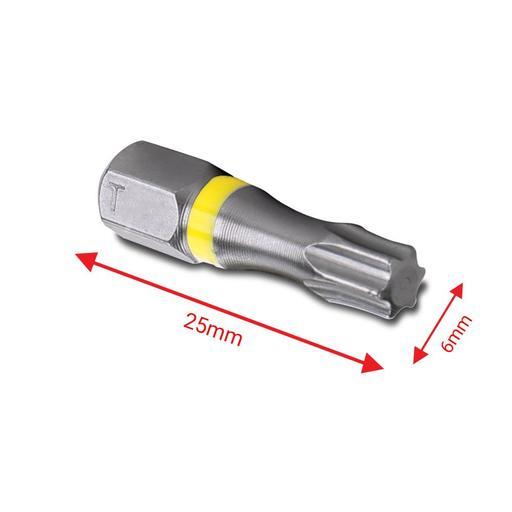 Xtorque TX4025 TX40 25mm Torx Head Torsion Driver Bit - 2 Pack – image 3