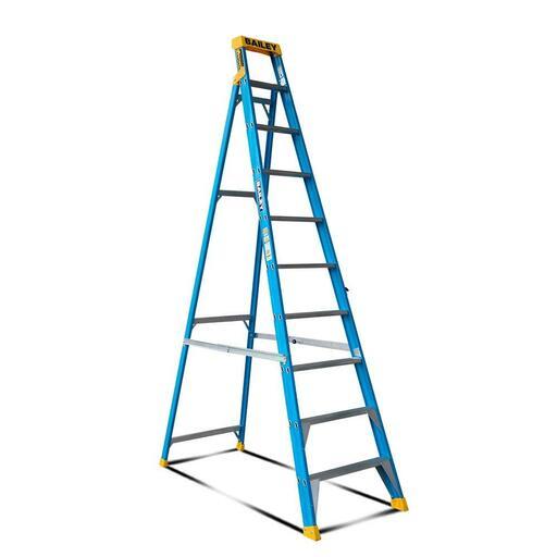 Bailey FS13975 10 Step 3.0m 150kg Fibreglass Single Sided Leaning Ladder