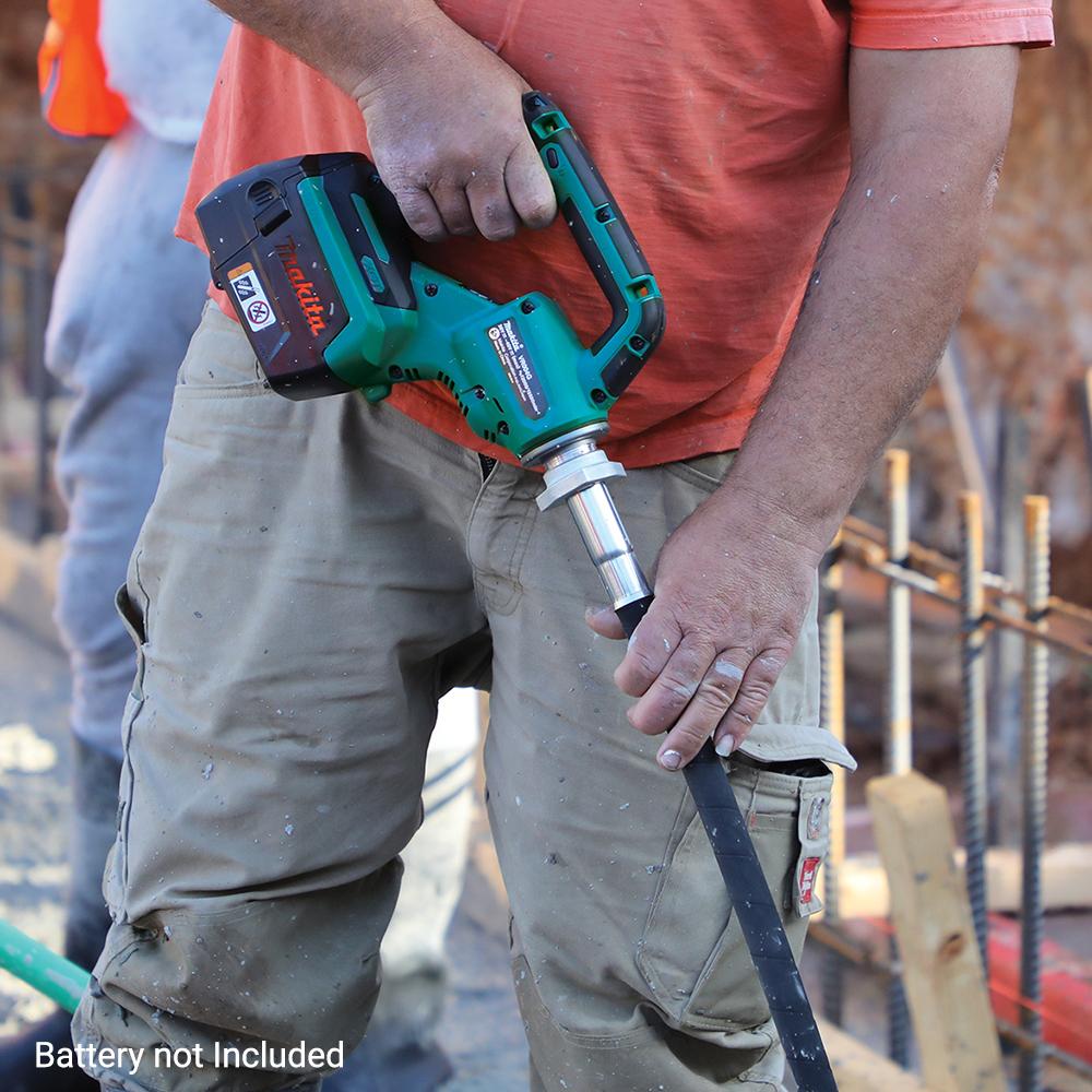 Makita VR004GZ 40V Max Li-ion XGT Cordless Brushless 1200mm x 38mm Concrete Vibrator - Skin Only – image 5