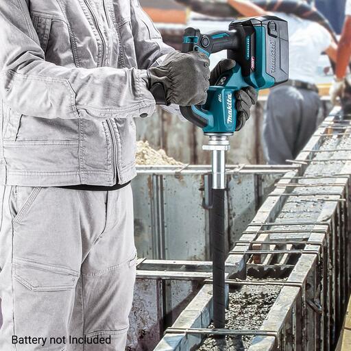 Makita VR004GZ 40V Max Li-ion XGT Cordless Brushless 1200mm x 38mm Concrete Vibrator - Skin Only – image 9