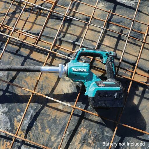 Makita VR004GZ 40V Max Li-ion XGT Cordless Brushless 1200mm x 38mm Concrete Vibrator - Skin Only – image 7