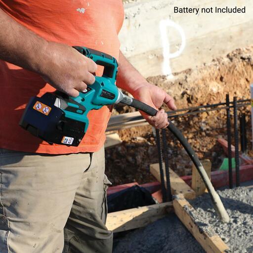 Makita VR004GZ 40V Max Li-ion XGT Cordless Brushless 1200mm x 38mm Concrete Vibrator - Skin Only – image 4