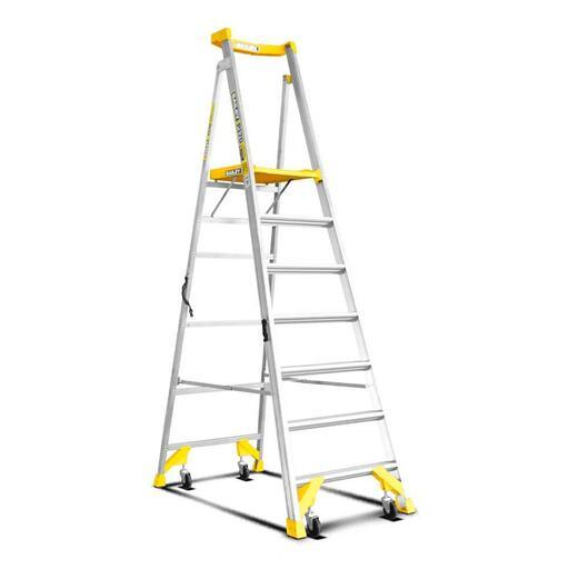 Bailey FS13542 7 Step 2.1m 170kg P170 Pro Aluminium Job Station Platform Stepladder