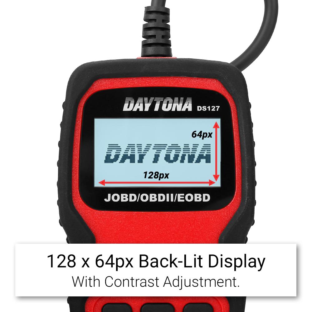 Daytona DS127 Can OBDII Universal  Code Reader Car Scanner Tool – image 2