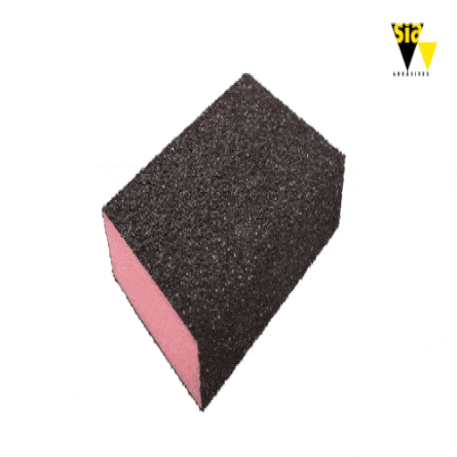 Sia Abrasives F03E00R8GZ 10Pack 69mm x 98mm Coarse Foam Sanding Block