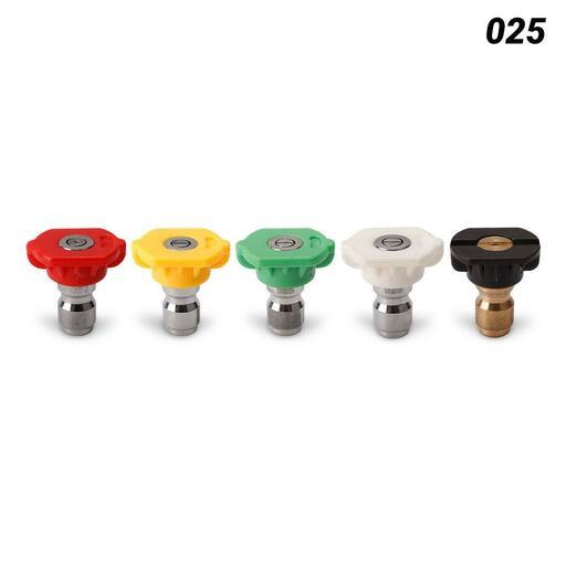 Super Hydro SH25PK5 5pce 1/4" 025 Universal Pressure Washer Nozzles