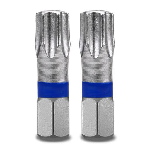 Xtorque TT4025MM TT40 25mm Tamperproof Torx Head Torsion Driver Drill Bit - 2 Pack