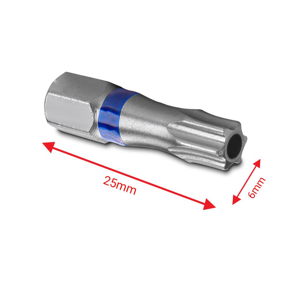 Xtorque TT4025MM TT40 25mm Tamperproof Torx Head Torsion Driver Drill Bit - 2 Pack – image 3