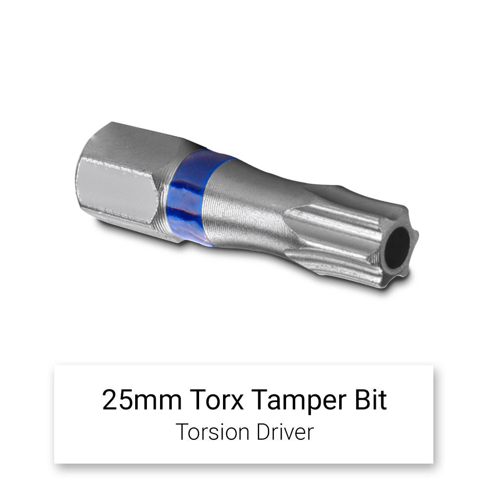 Xtorque TT4025MM TT40 25mm Tamperproof Torx Head Torsion Driver Drill Bit - 2 Pack – image 2