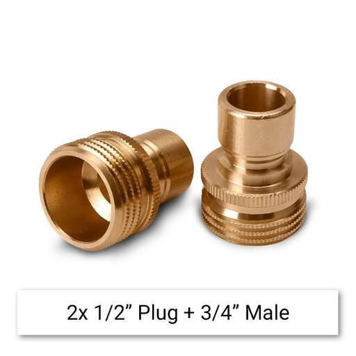 Super Hydro SHAK8 8pce Universal Pressure Washer Quick Connect Adapter Set – image 3