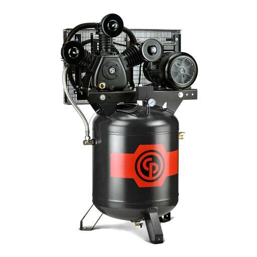 Chicago Pneumatic Ironman 10-200V (1129741029) 7.5kW - 10HP 200L Belt Driven Vertical Air Compressor – image 2