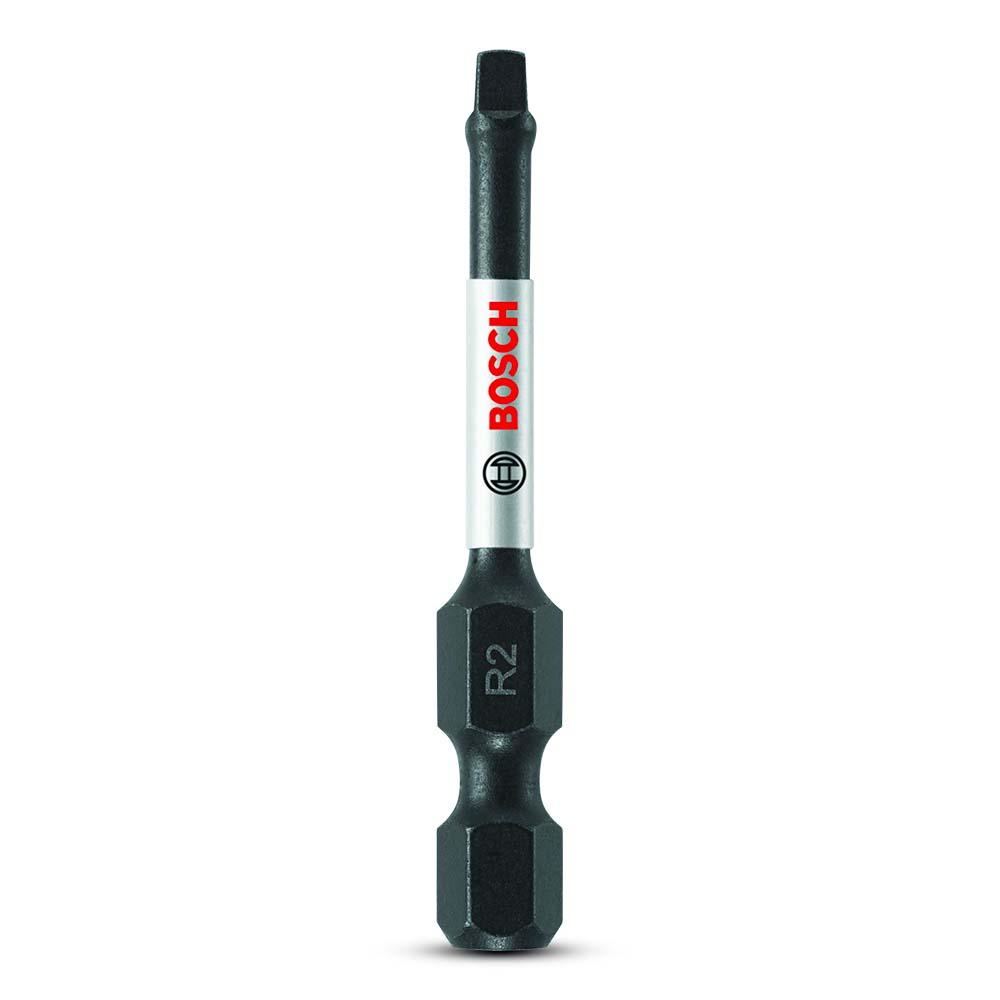 Bosch ITSQ2205 (2.610.039.571) 5-Pack Impact Tough 1/4" 50mm R2 Square Insert Screwdriver Bit – image 1